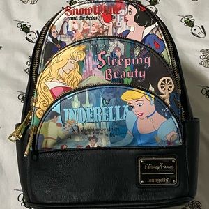 Loungefly Disney Princess Faux Leather Mini Backpa